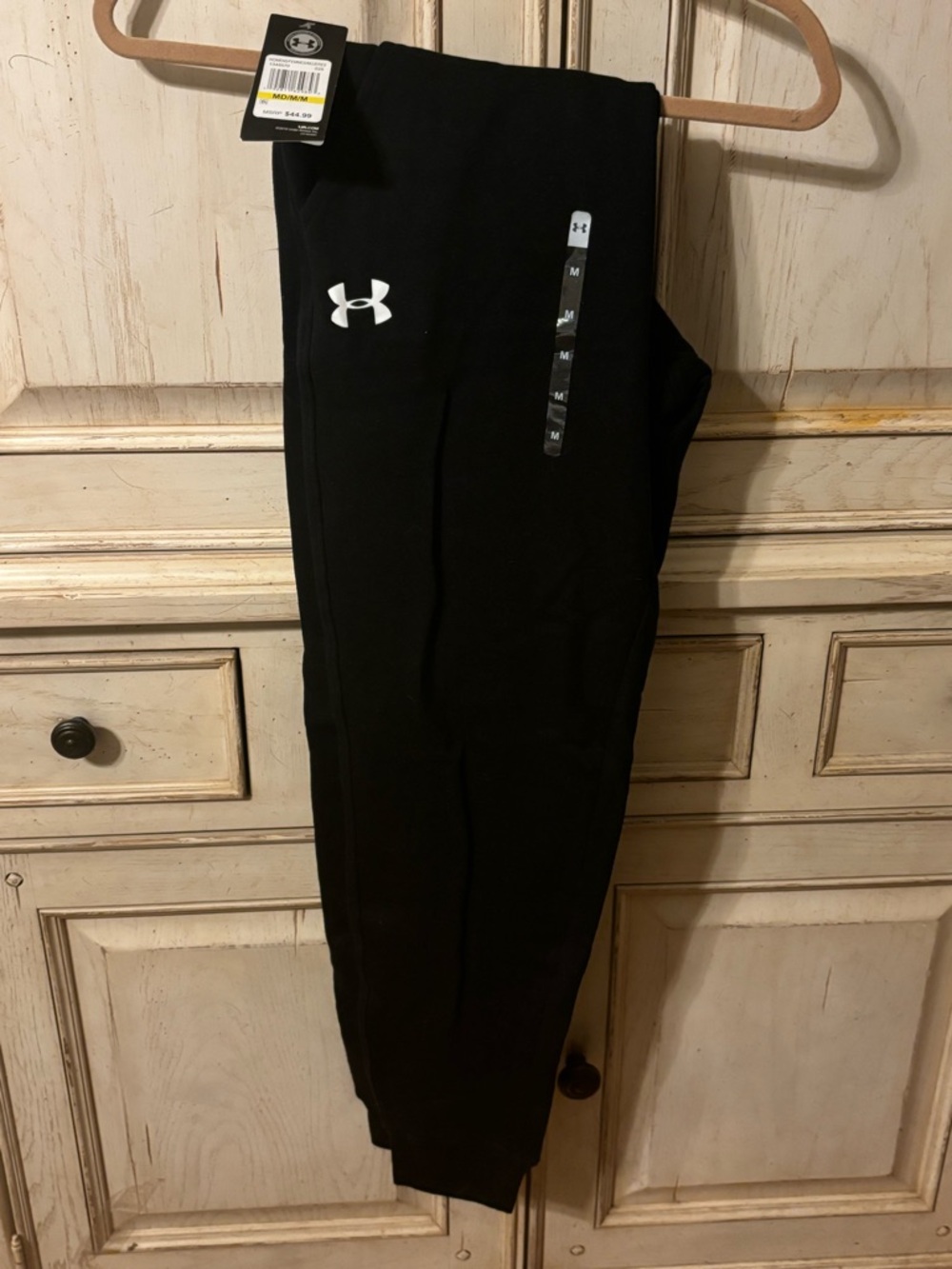 Women’s Under Armour Black Training Joggers with Logo